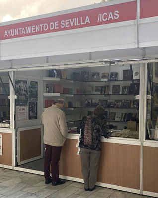 El ICAS-SAHP presente en la 41ª Feria del Libro Antiguo y de Ocasión de Sevilla