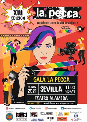 El Teatro Alameda acoge el próximo domingo el certamen de cine de temática LGTBIQ+ La PECCA