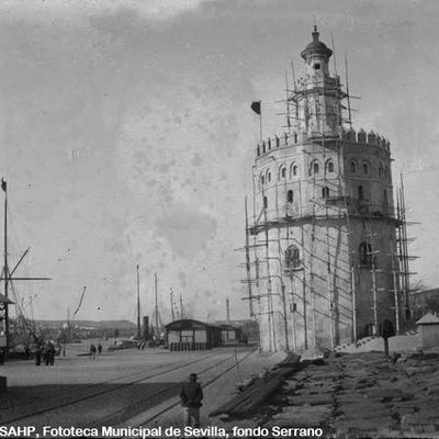 La sala virtual de exposiciones del Ayuntamiento rinde homenaje a la Torre del Oro en su 800 aniversario