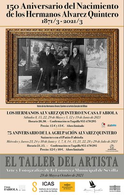 Nueva propuesta teatral en Casa Fabiola-Donación Mariano Bellver con motivo del 150 Aniversario del nacimiento de los Hermanos Álvarez Quintero