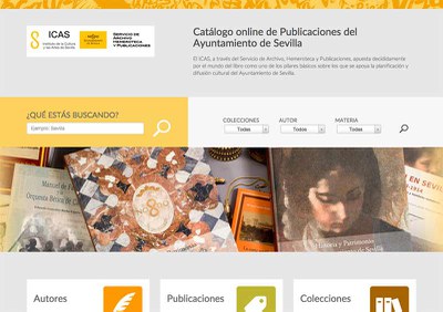 Nuevo catálogo online de Publicaciones del Ayuntamiento de Sevilla