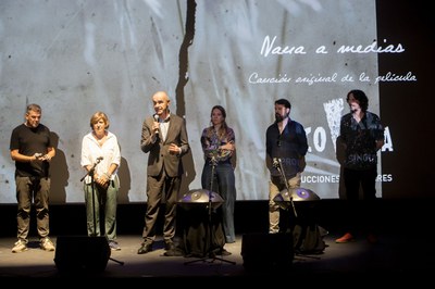 Rocío Márquez presenta ‘Nana a medias’, canción original de la película ‘Pico Reja. La verdad que la tierra esconde’ en el Teatro Alameda