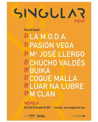 Singular Fest inaugura una semana de conciertos en la Plaza de España con La M.O.D.A.